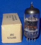 Nos Nib Rca Jrc 5751 W1 Black Plate Twin Triode Vacuum Tube. Fixed Price $79.99.