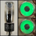 (1) Tested Used Tung Sol Ctl 1629 Eye Tube 70%-75% Brightness Indicator. Fixed Price $12.95.