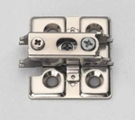 Sugatsune J95-P6T Nickel Mounting Plate For Series Concealed European Hinges. Fixed Price $11.90.