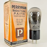 (1) Tested 1929 Perryman Pa 171A Tube Type Original Box Engraved Globe. Fixed Price $89.95.