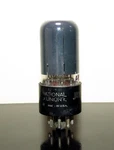 Rare National Union CNU-6SL7GT/VT-229/ECC35 Smoked Glass Tube 1950S. Fixed Price $39.99.