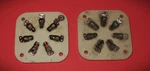 2X Ef Johnson 122-237 Ceramic Tube Socket A2. Fixed Price $9.95.