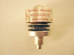 New National 4X150G / 8172 Ham Radio Broadcast Tube Sale. Fixed Price $25.00.