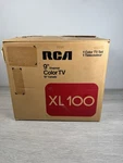 Vintage Rca XL-100 Portable 9" Color Tv EKR295S. Fixed Price $399.95.