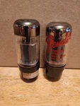 Pair Vacuum Power Tubes Sovtek 5881WXT. Fixed Price $35.00.