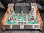 Sumtech EL-34 Single Vacuum Tube Power Amplifier 6SN7GT Hi-fi Audio Stereo Jp. Fixed Price $1658.00.