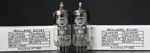 2X Mullard ECC81/12AT7 Top Square Getter Made Gt. Britain Amplitrex Tested. Fixed Price $80.00.