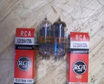 Vintage Nos/nib (2) Pair Rca 12BH7A Tubes. Fixed Price $48.75.