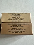 Pair Matching 1954 Nos Vacuum Tube Jan Sylvania Dual Triode Chs 2J7F8W. Fixed Price $20.00.