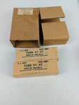 Nos Hytron VT-67 U.s. Army Signal Corps Vacuum Tube Set Of 2 Sealed. Fixed Price $40.00.