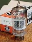JG-12AY7 1963 Angle Square Getter MAXIPREAMP2/TV7 Tested (1) Tube Lot. Fixed Price $149.99.