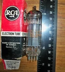 Strong Rca Gray Plate Angled Getter 7189 Tube - 118. Fixed Price $33.74.