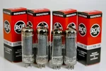 6AQ5A Best Nos Nib Quietest Rca Usa Black-plates Matched Quad 4 Tubes. Fixed Price $167.30.