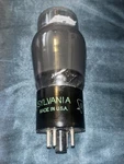 6V6G Rare Nos 1943 Sylvania Shape Power Tube Tested Super Strong Smoked Glass. Fixed Price $62.88.