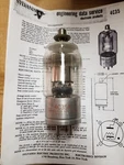 Vintage Itt CIT-4C35A Hydrogen Triode Thyratron Audio Vacuum Tube Valve. Fixed Price $49.99.