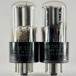 Tested Matched Pair Military Sylvania Jan Chs Tubes Codes 150 222. Fixed Price $128.95.