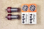Two, New, Rca- Ge 5692, Red Base, Reliability, Matching Pair, 6SN7GT. Fixed Price $489.95.