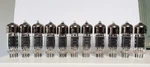 Platinum Set Of 11 Matched Raytheon 6414 Tubes Black Plates 3-MICA Best Version. Fixed Price $156.00.