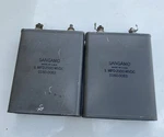 Sangamo 3 MFD2000 Wvdc Oil Filled Capacitor Set Pair. Fixed Price $65.00.