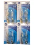 8-PACK General Electric 60W Decorative Type Candelabra Base Bulb 76229. Fixed Price $14.25.