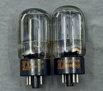 (2) Rca 5V4GA Rectifiers Black Plates Close Codes Early 60S Tests Strong TV-7U. Fixed Price $39.99.