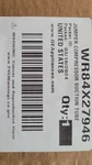 WR84X27946 Genuine Jumper Compressor Suction Tube. Fixed Price $9.65.