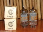 Vintage Rca 5963 Stereo Tubes 1962 Very Strong 2620/2550 2590/2490. Fixed Price $33.99.