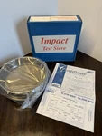 New Impact 160 Micron Test Sieve 200MM Iso 3310-1 Stainless Steel + Box & Cert. Fixed Price $57.80.