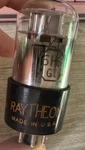 Nos Raytheon 6H6GT Audio Tube Glass. Fixed Price $12.61.