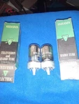 (2) Nos Sylvania 7F7 Tubes F/ Audio Preamplifier. Fixed Price $39.99.