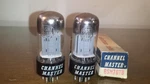 Closely Matched Pair Hitachi /channel Master 6SN7GTB Large Plate Getter Tube. Fixed Price $89.95.