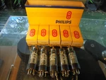 Philips Mullard EL360 Five New Old Stock Box British Vintage Valves Tubes. Fixed Price $246.50.