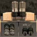 Sylvania 6SN7 Gt VT-231 Tube 1940S Tough Dog U.s. Army Signal Corp Matched Set. Fixed Price $196.65.