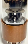 6SL7W Sylvania Brown Base Small Palte Triangular Tubular Plates. Fixed Price $129.00.