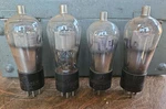 Vtg Set Of C-324 Type Cunningham Radio Audio Vacuum Tubes 24A 224 Test Good. Fixed Price $27.50.