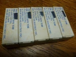 (5) Tung-sol Jtl 6189/12AU7WA Vacuum Tubes Military Grade 1958. Fixed Price $300.00.