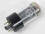 Mullard GZ34 5AR4 F31 Fat Base Shield Logo Audio Rectifier Tube (balanced). Fixed Price $280.00.