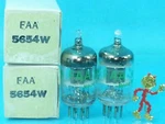 Ge Faa 5654W 6AK5 Tube Nos Nib Hand Match Platinum Certified Aviation Use. Fixed Price $18.88.