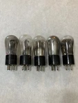 5 Rca Radiotron Uy 227 Vacuum Tubes, Tested. Fixed Price $30.00.