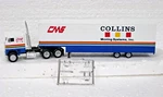 Con Cor Semi With Trailer Collins Moving Systems, Inc #0004-001021. Fixed Price $19.50.