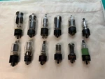Vintage Lot Of 12 Vacuum Tubes - Rca, Ge, Raytheon, More. Fixed Price $25.95.
