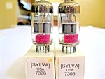 2 Sylvania 7308 Vacuum Tubes Gray Plate O Getter TV-7 Tested.. Fixed Price $60.22.