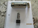 Edison Thermal Delay Relay Tube.. Fixed Price $10.00.