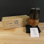 1945 Nos U.s. Army Navy Tung Sol JAN-6SC7GTY Brown Base Audio Tube. Fixed Price $161.70.