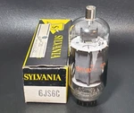 1 Sylvania 6JS6C Beam Power Vacuum Tube Tested Nos On Tv 7. Fixed Price $39.95.