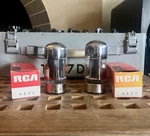Nos Matched Pair 6550A Rca By Vacuum Tube KT88 Equivalent Nib Vintage Usa. Fixed Price $449.99.