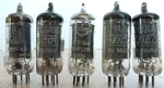 Lot 5 Mullard 6AU6 EF94 Tubes All Test Strong. Fixed Price $35.00.