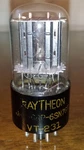 Usa Wartime Nos Raytheon VT-231/6SN7GT "holy Grail" 2-HOLE Plates Tube. Fixed Price $134.36.