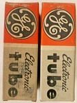 2 Nos Nib Matched 6CG7 Black Plate "d" Getter Audio Tubes. Fixed Price $40.00.