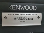 Kenwood Power Amplifier KAC-6485 280 WATTS-VA9. Fixed Price $99.99.